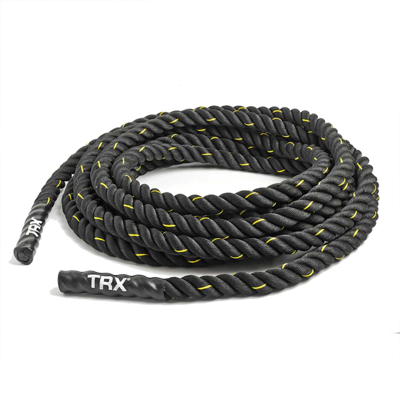 TRX 30 Foot Battle Rope Workout Equipment for Home Gym and Outdoor (Open Box) - VMInnovations