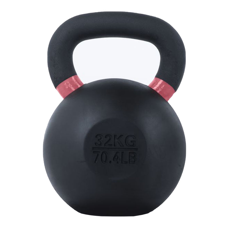 TRX Rubber Coated Kettlebell for Weight & Strength Training, 70.5 Pounds (32 kg)