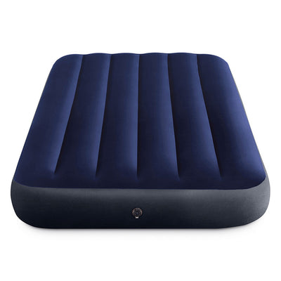 Intex 10 Inch Dura-Beam Standard Downy Air Mattress, Twin (Pump Not Included) - VMInnovations