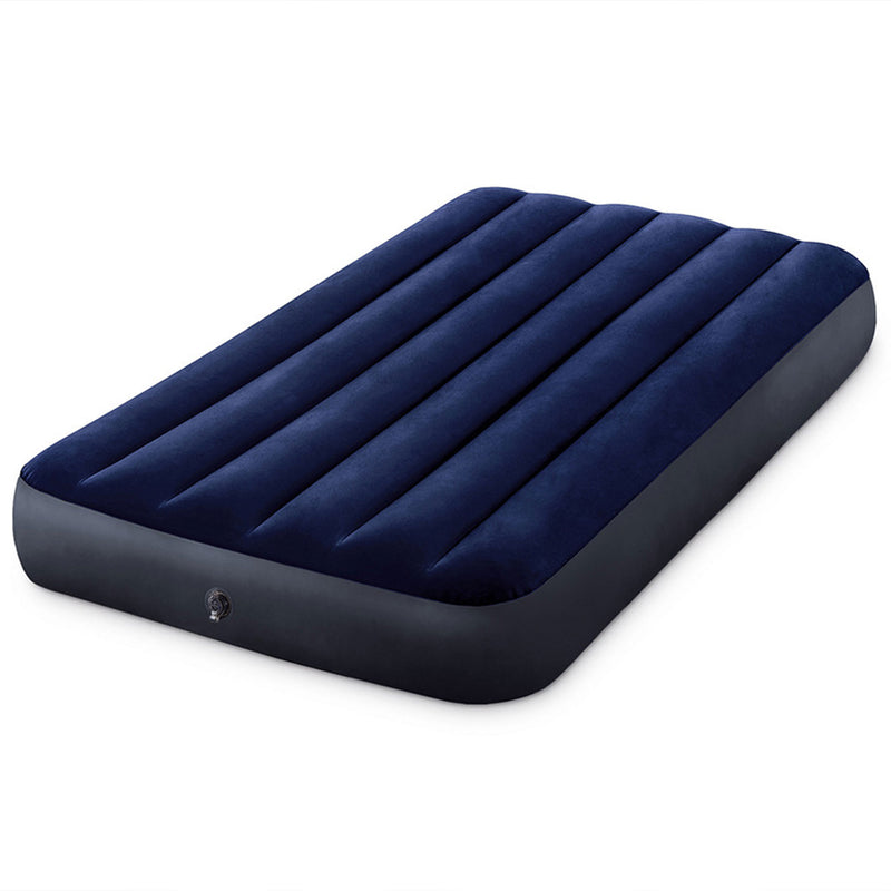 Intex 10 Inch Dura-Beam Standard Downy Air Mattress, Twin (Pump Not Included)