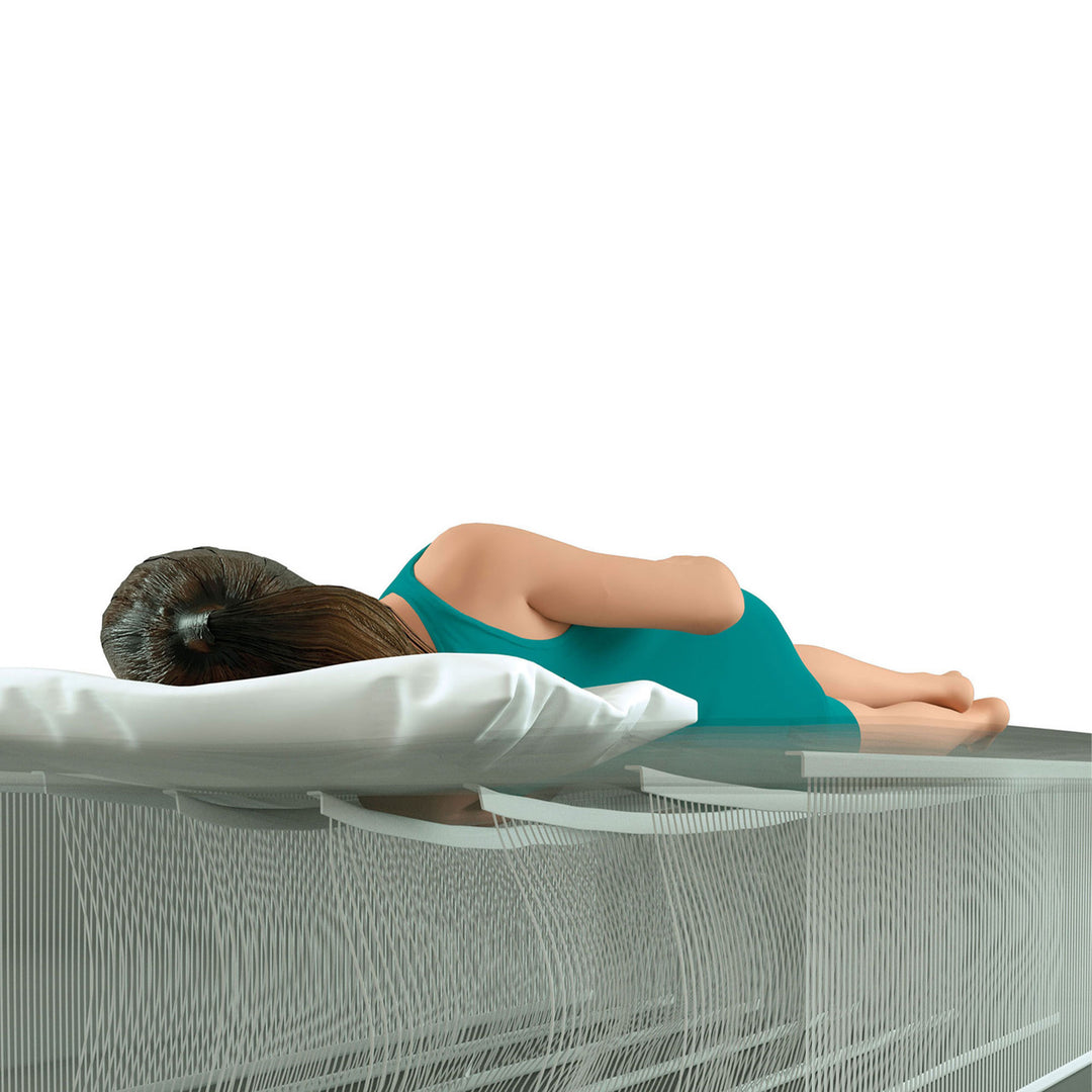 Intex 10 Inch Dura-Beam Standard Downy Air Mattress, Queen (Pump Not Included) - VMInnovations