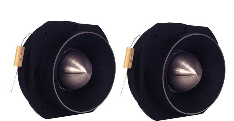 2) Pyramid PRO TW57 3" 2000W Dome Bullet Car Super Titanium Audio Tweeters