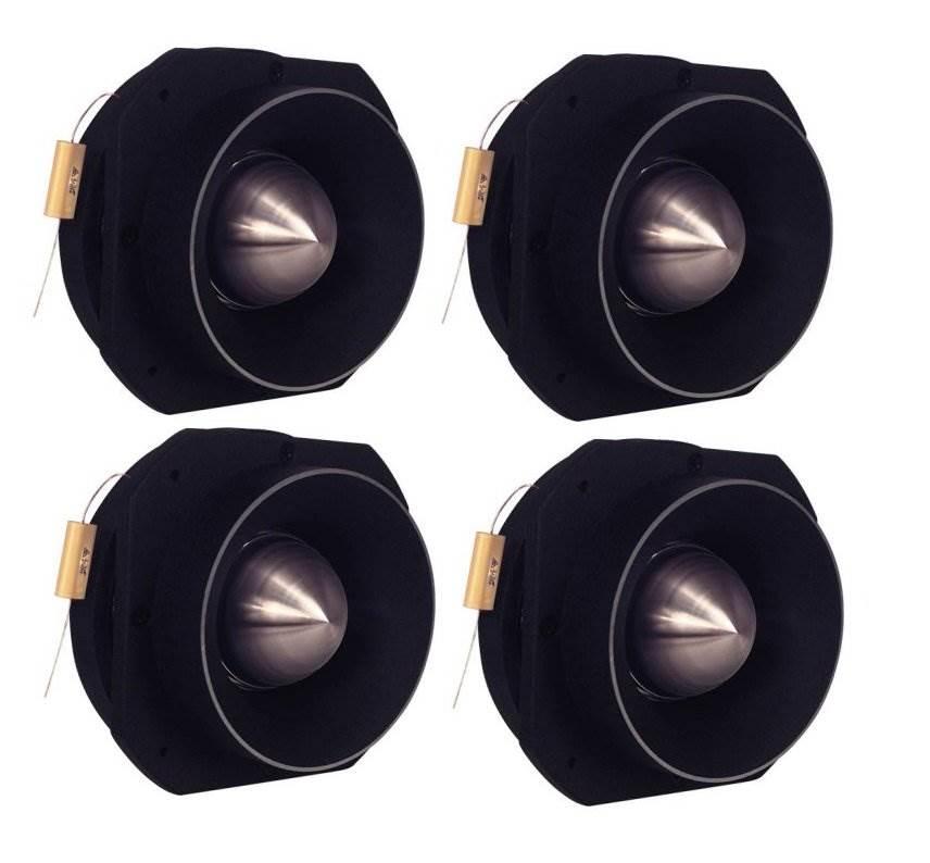 Pyramid PRO TW57 3" 4000W Titanium Car Audio Dome Bullet Super Tweeters - VMInnovations