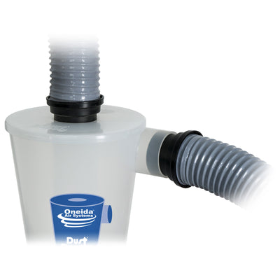 Oneida Dust Deputy 2.5 Plus Anti-Static Cyclone Separator & Hose Kit (Used) - VMInnovations