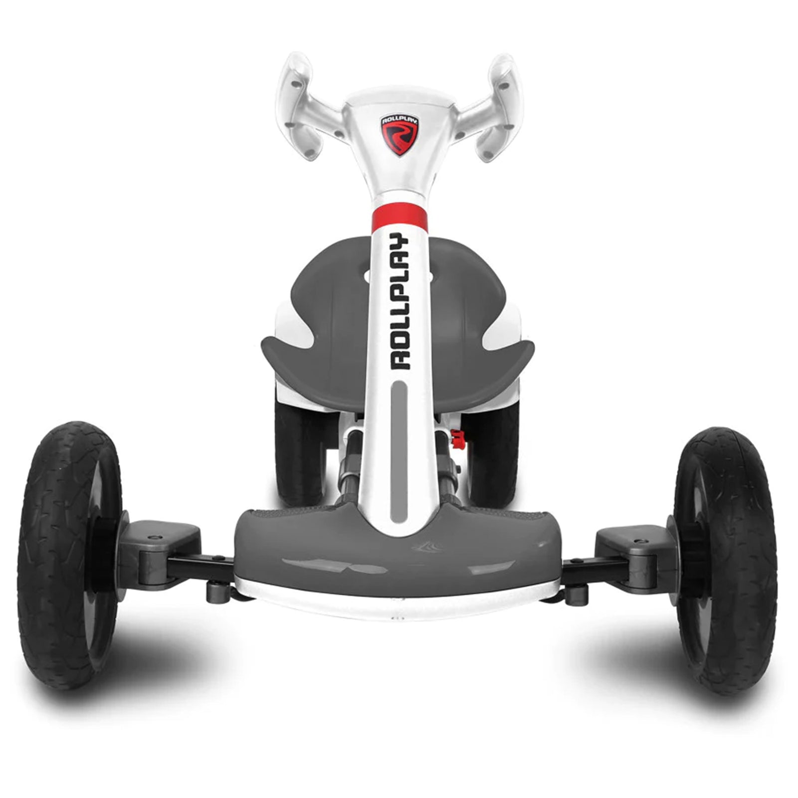 Rollplay FLEX Kart Foldable Ride-On Kids Tricycle 6V Battery Electric Car, White - VMInnovations