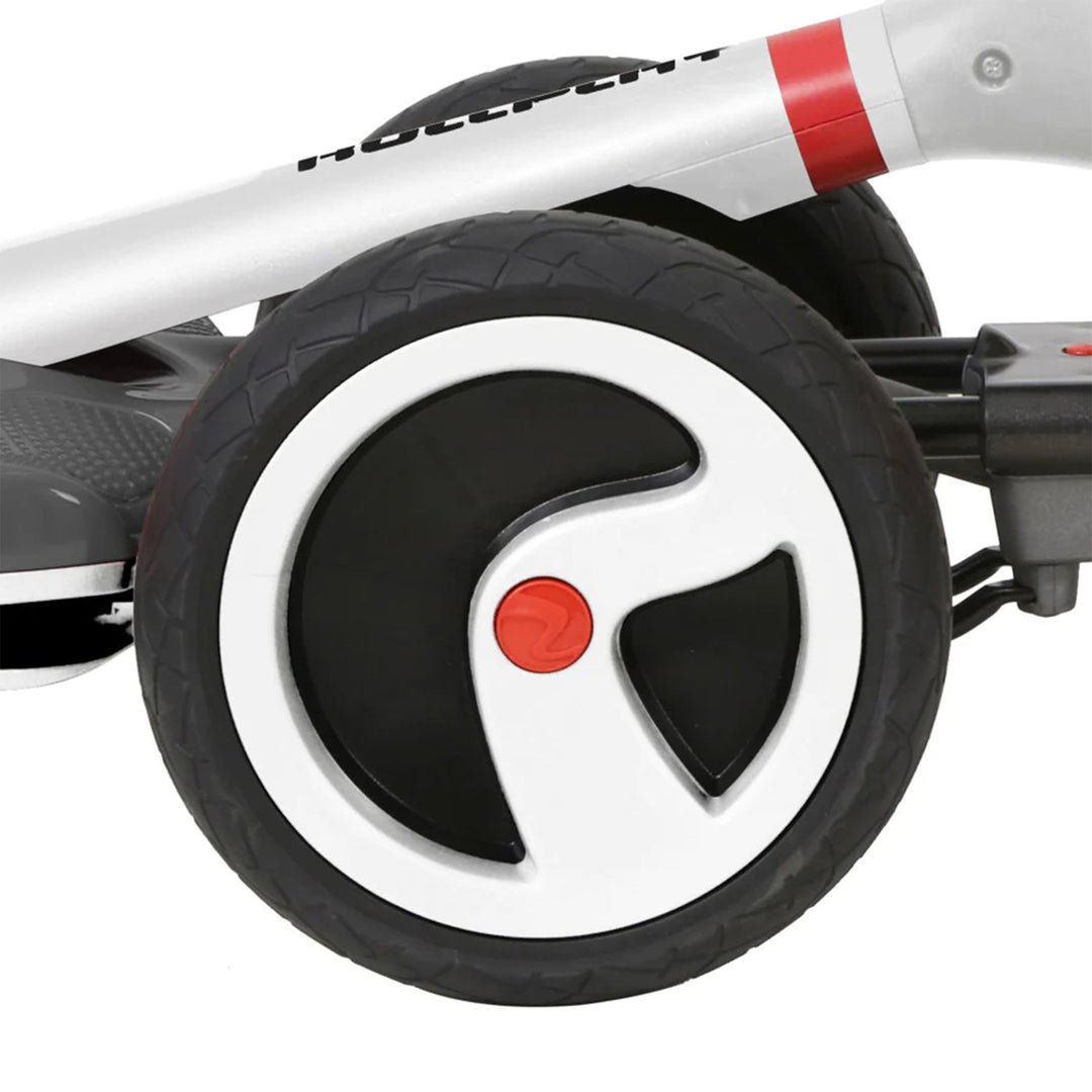 Rollplay FLEX Kart Foldable Ride-On Kids Tricycle 6V Battery Electric Car, White - VMInnovations