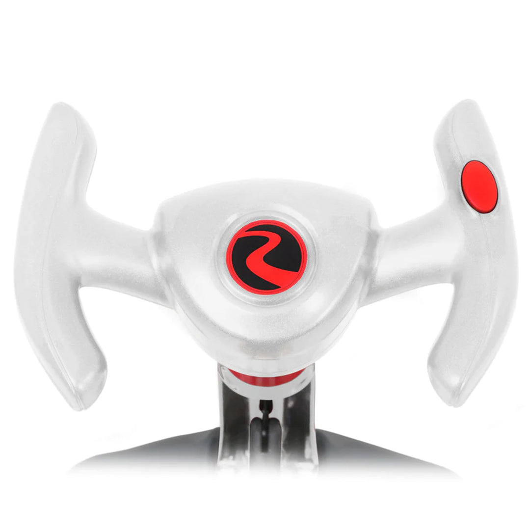 Rollplay FLEX Kart Foldable Ride-On Kids Tricycle 6V Battery Electric Car, White - VMInnovations