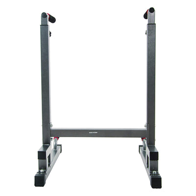 BalanceFrom Multi Function Home Gym Dip Stand, 500lb Capacity, Gray (Used) - VMInnovations