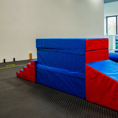 BalanceFrom 72 Sq Ft Interlocking EVA Foam Exercise Mat Tiles, Black (Used) - VMInnovations
