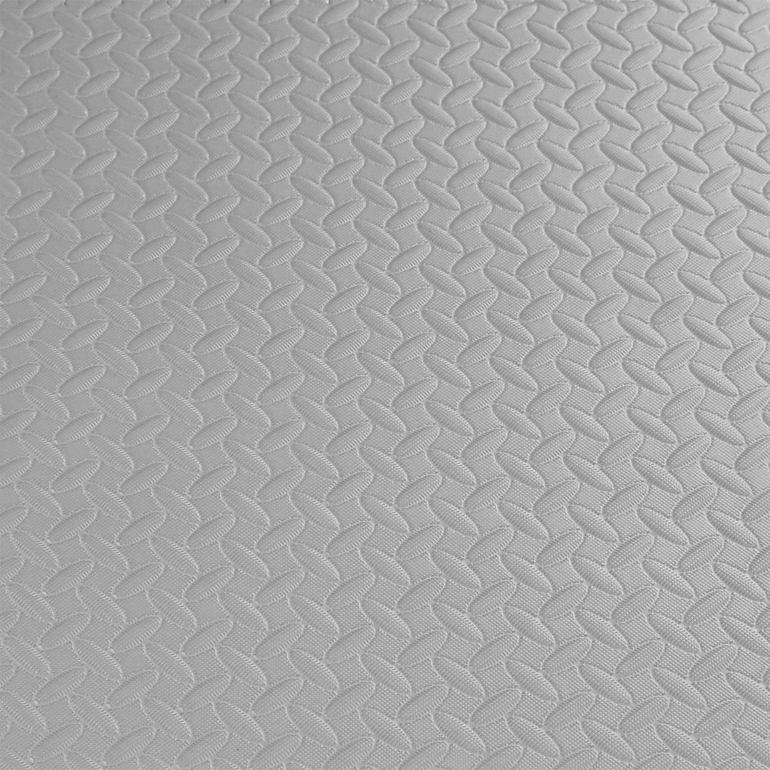 BalanceFrom Fitness 72 Sq Ft Interlocking EVA Foam Exercise Mat Tiles, Gray