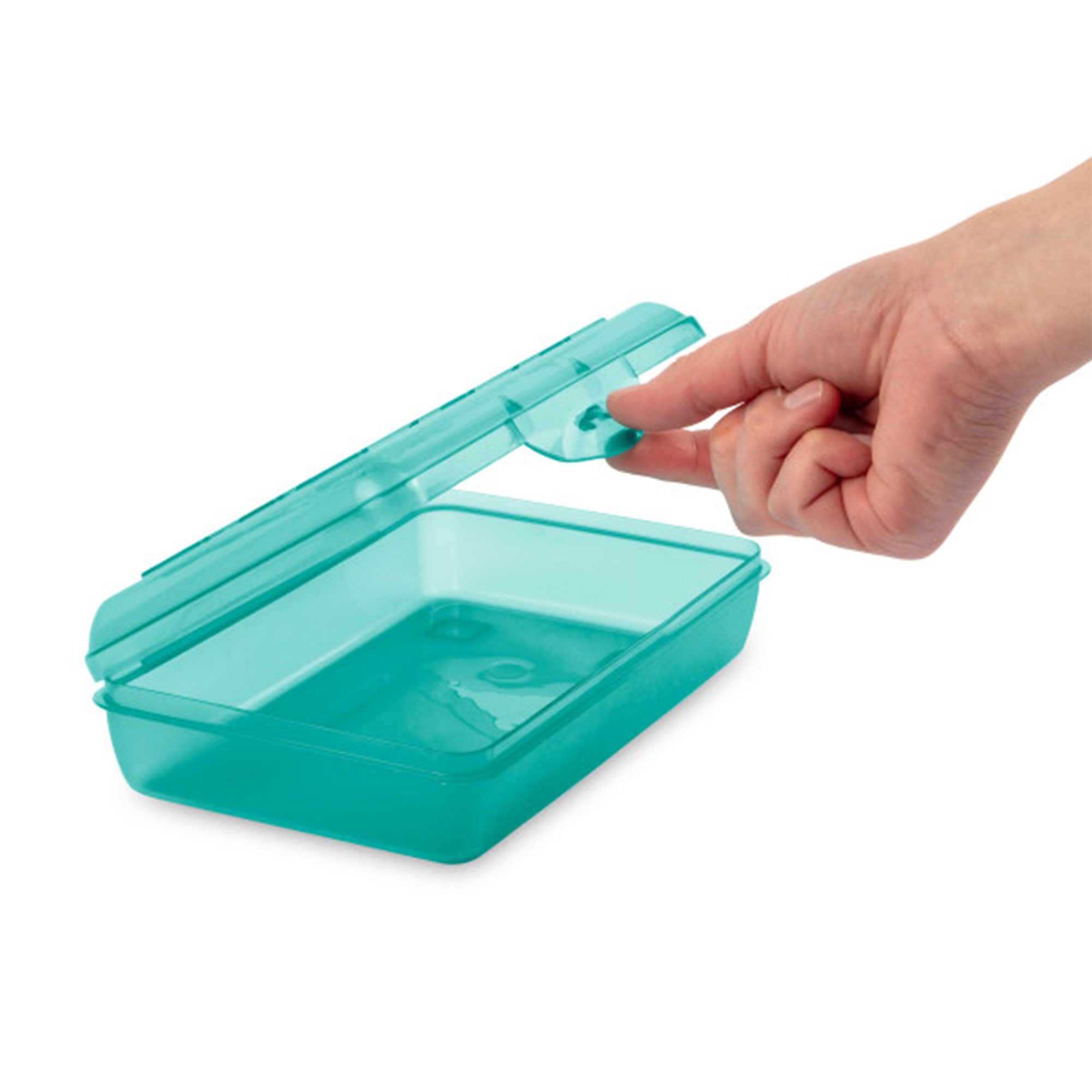 Sterilite Translucent Pencil Case School Supply Storage Box, Blue Tint (12 Pack) - VMInnovations
