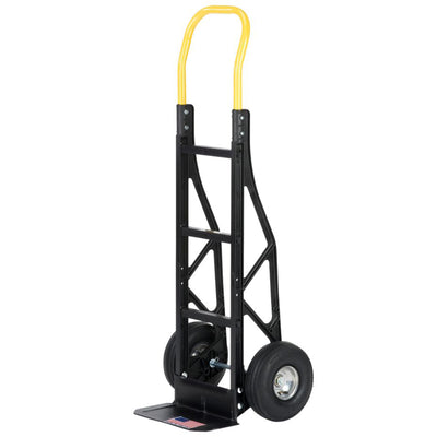 Harper Flat Free 600lb Capacity Heavy-Duty Nylon Hand Truck Dolly Cart (Used) - VMInnovations