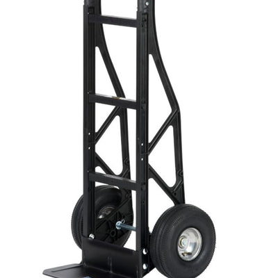 Harper Flat Free 600lb Capacity Heavy-Duty Nylon Hand Truck Dolly Cart (Used) - VMInnovations