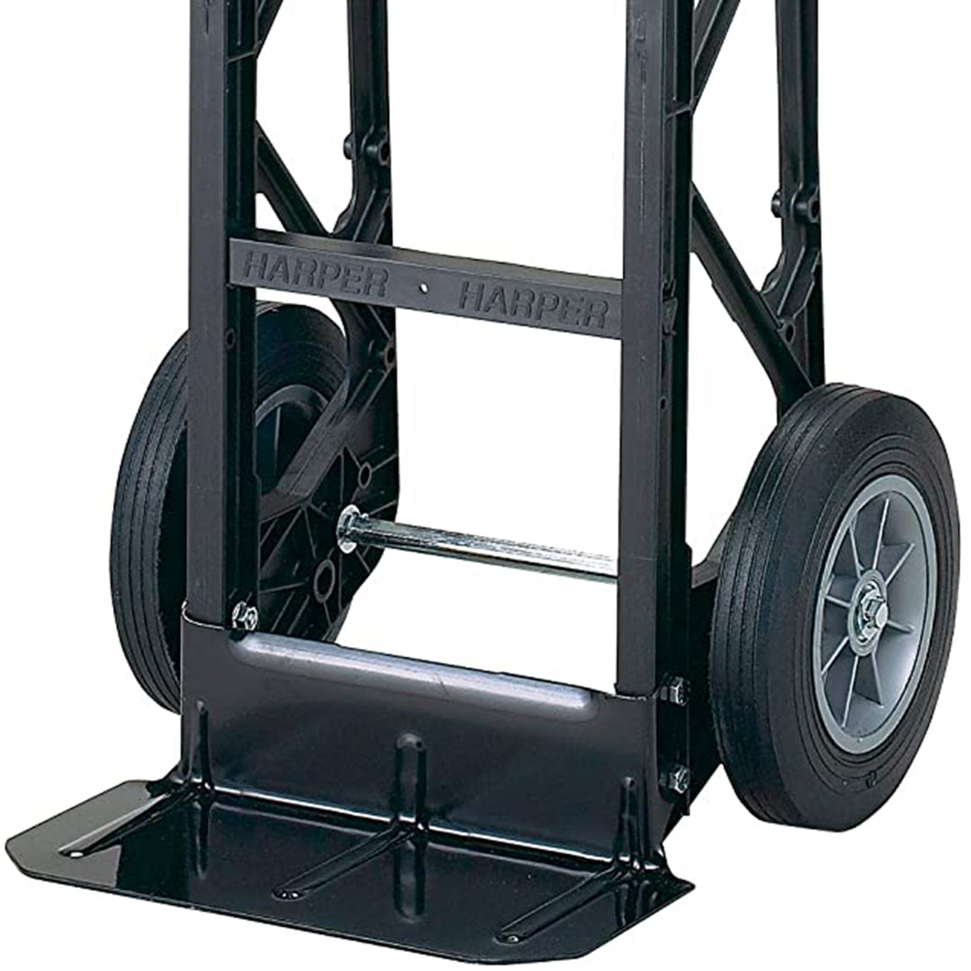 Harper Trucks Flat Free 600lb Capacity Heavy-Duty Nylon Hand Dolly Cart (Used) - VMInnovations