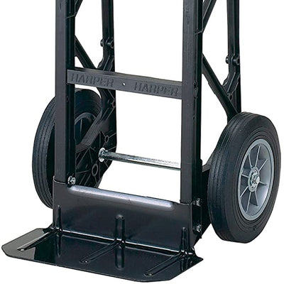 Harper Trucks Flat Free 600lb Capacity Heavy-Duty Nylon Hand Dolly Cart (Used) - VMInnovations