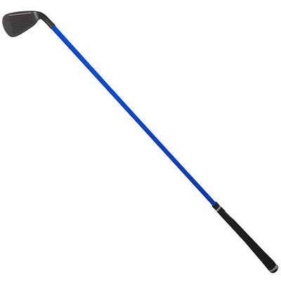 Lag Shot 7 Iron Golf Swing Trainer Stick for Left Handed Men, Black/Blue (Used)
