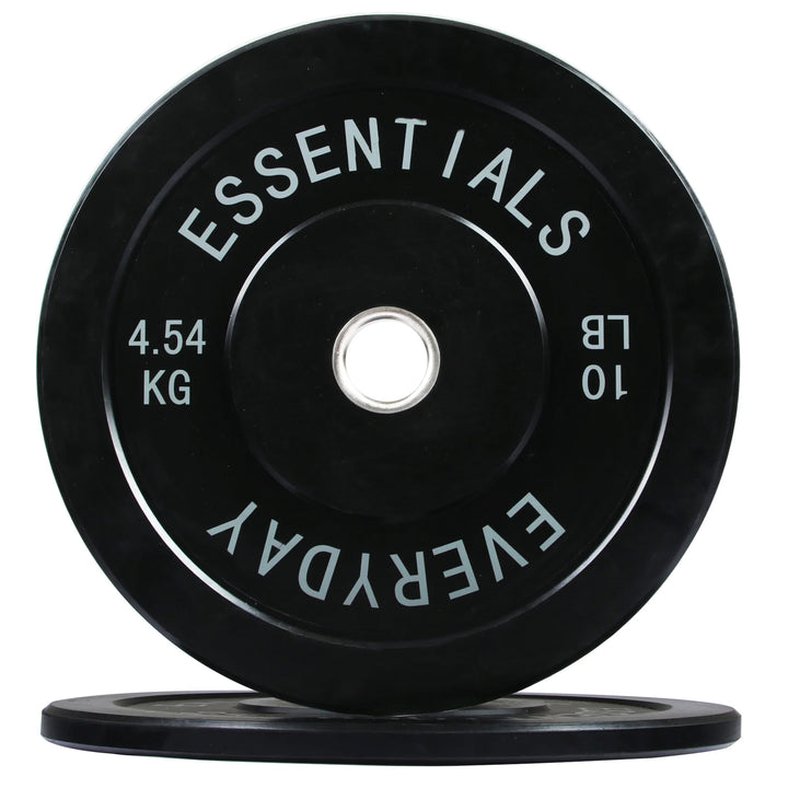 BalanceFrom 160lb Olympic Bumper Weight Set with 7' 45 lb Barbell (Open Box)