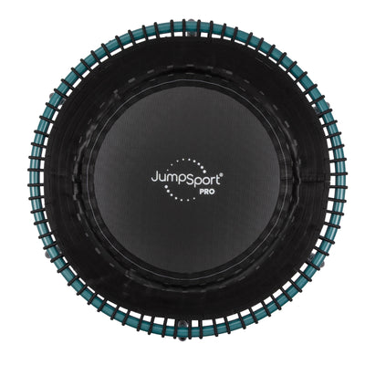 JumpSport 350 Pro Fitness 39" Cardio Workout Trampoline, Teal/Black (For Parts)