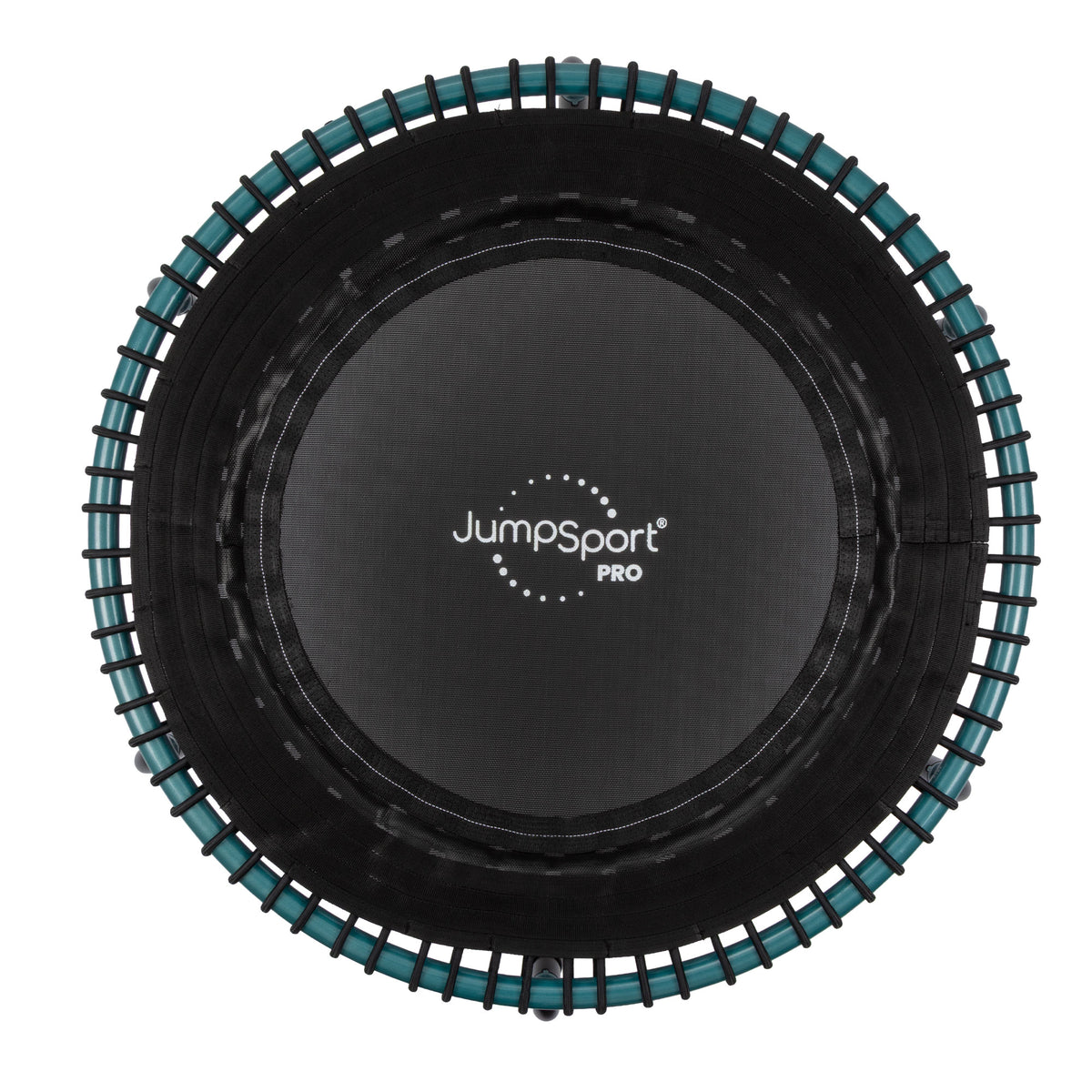 JumpSport 350 Pro Fitness 39" Cardio Workout Indoor Trampoline, Teal/Black(Used)