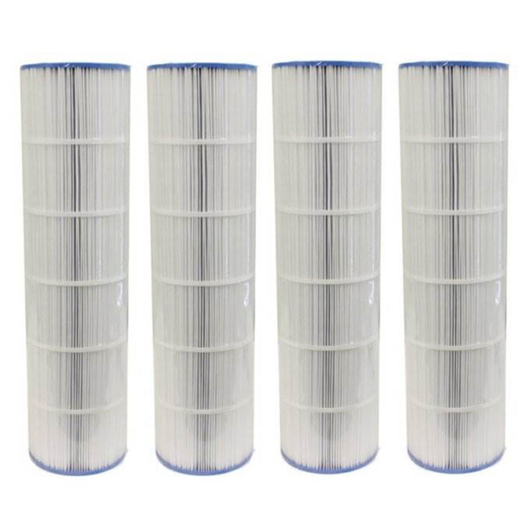 Unicel C-7490 Replacement 137 Sq Ft Pool Filter Cartridge, 176 Pleats (4 Pack)