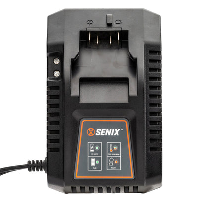 SENIX 20V Max Jobsite Cordless Leaf Blower with 2.5Ah Battery Pack and Charger