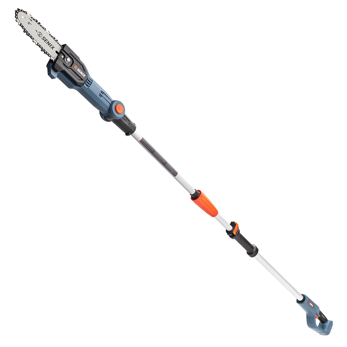 SENIX 8" 20V Max Cordless Electric Pole Saw Tool with Battery Pack and Charger