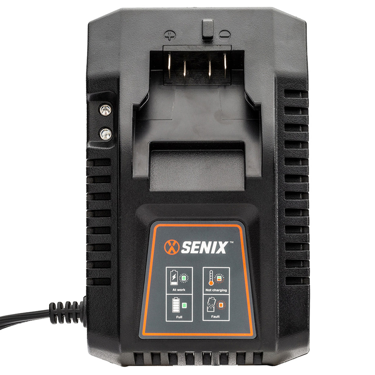 SENIX 8" 20V Max Cordless Electric Pole Saw Tool with Battery Pack and Charger