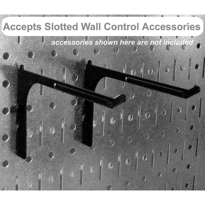 Wall Control 32" x 16" Pegboard Garage Tool Organizer, Green (3 Pack) (Open Box)