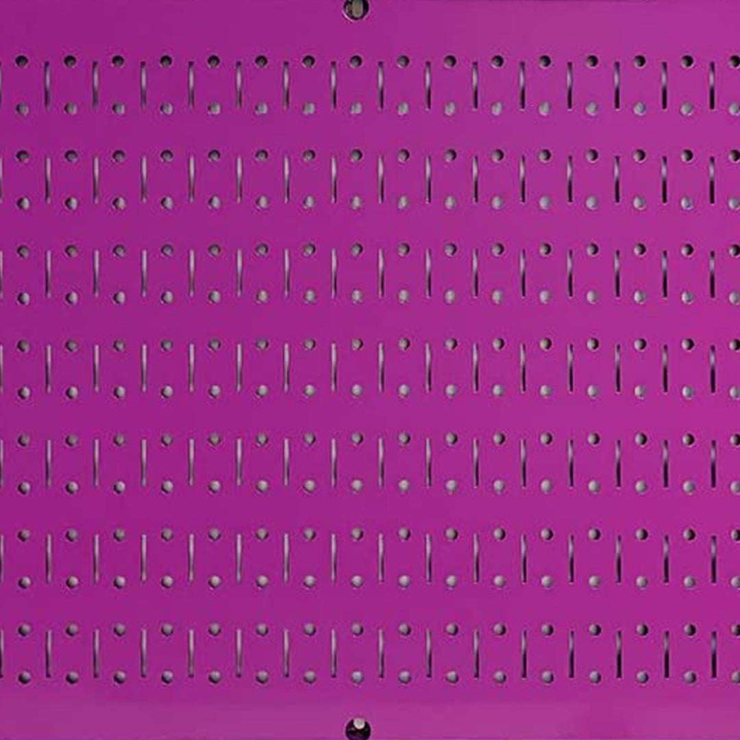 Wall Control 32"x16" Horizontal Pegboard Garage Tool Organizer, Purple (3 Pack)