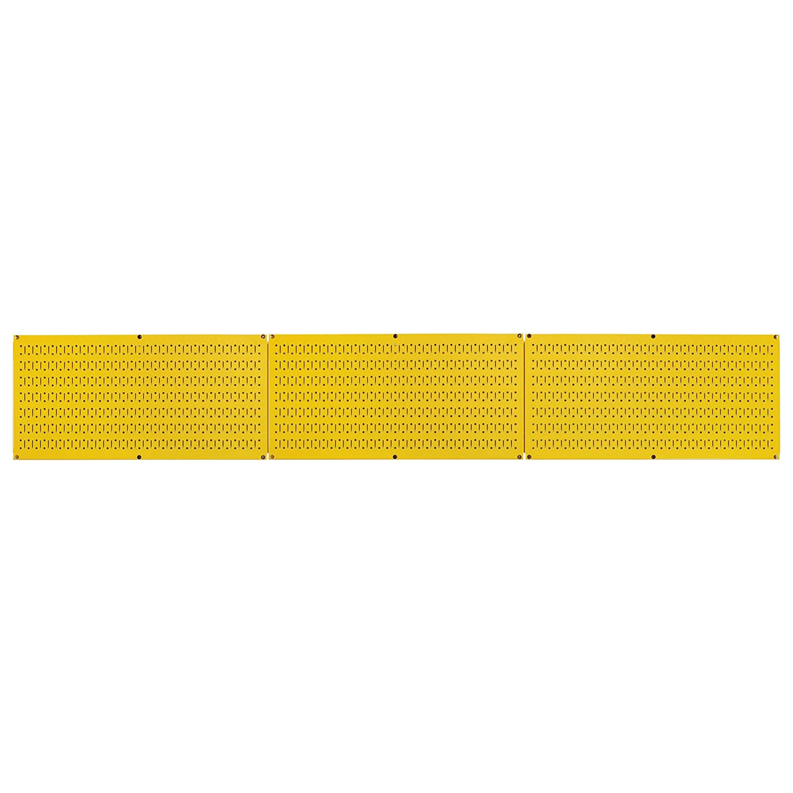 Wall Control 32"x16" Horizontal Pegboard Garage Tool Organizer, Yellow (3 Pack) - VMInnovations