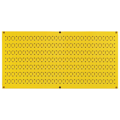 Wall Control 32"x16" Horizontal Pegboard Garage Tool Organizer, Yellow (3 Pack) - VMInnovations