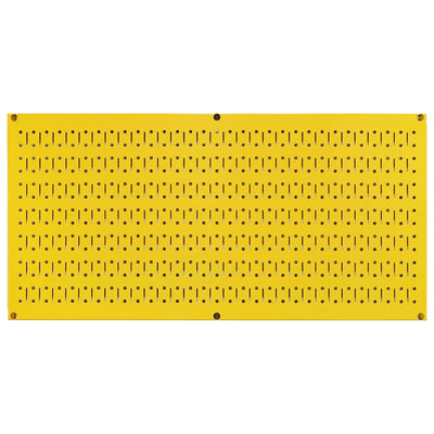 Wall Control 32"x16" Horizontal Pegboard Garage Tool Organizer, Yellow (3 Pack)