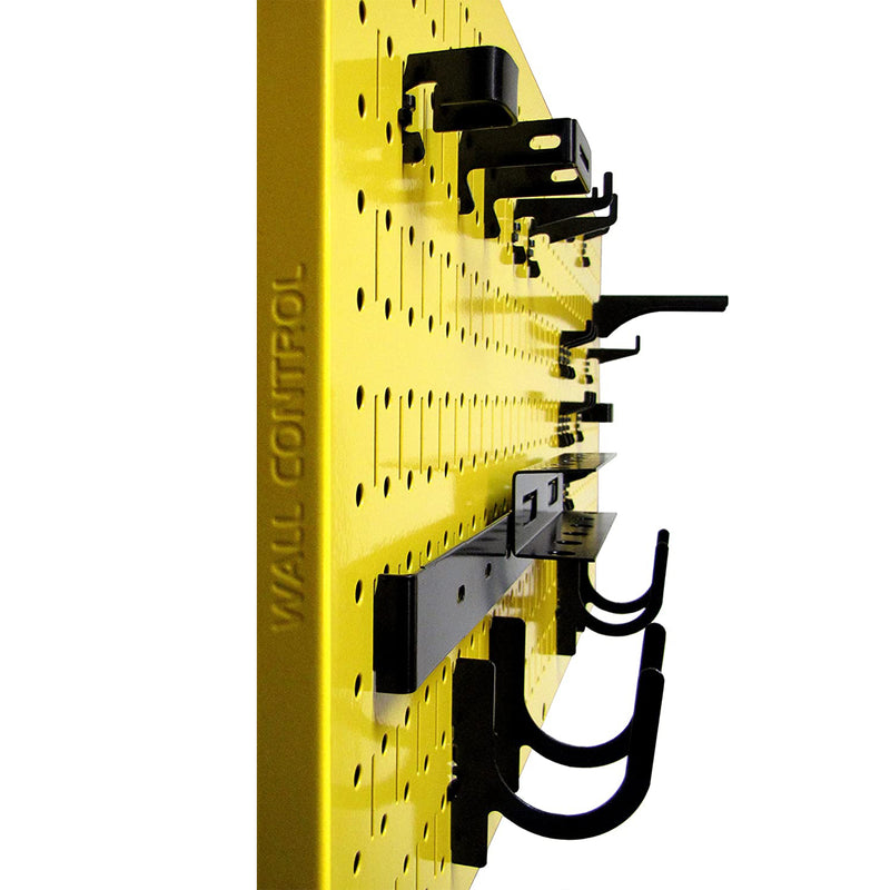 Wall Control 32"x16" Horizontal Pegboard Garage Tool Organizer, Yellow (3 Pack)