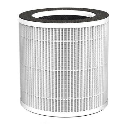 Vremi Air Purifier Replacement Filter with 3 Stage Filtration System, White