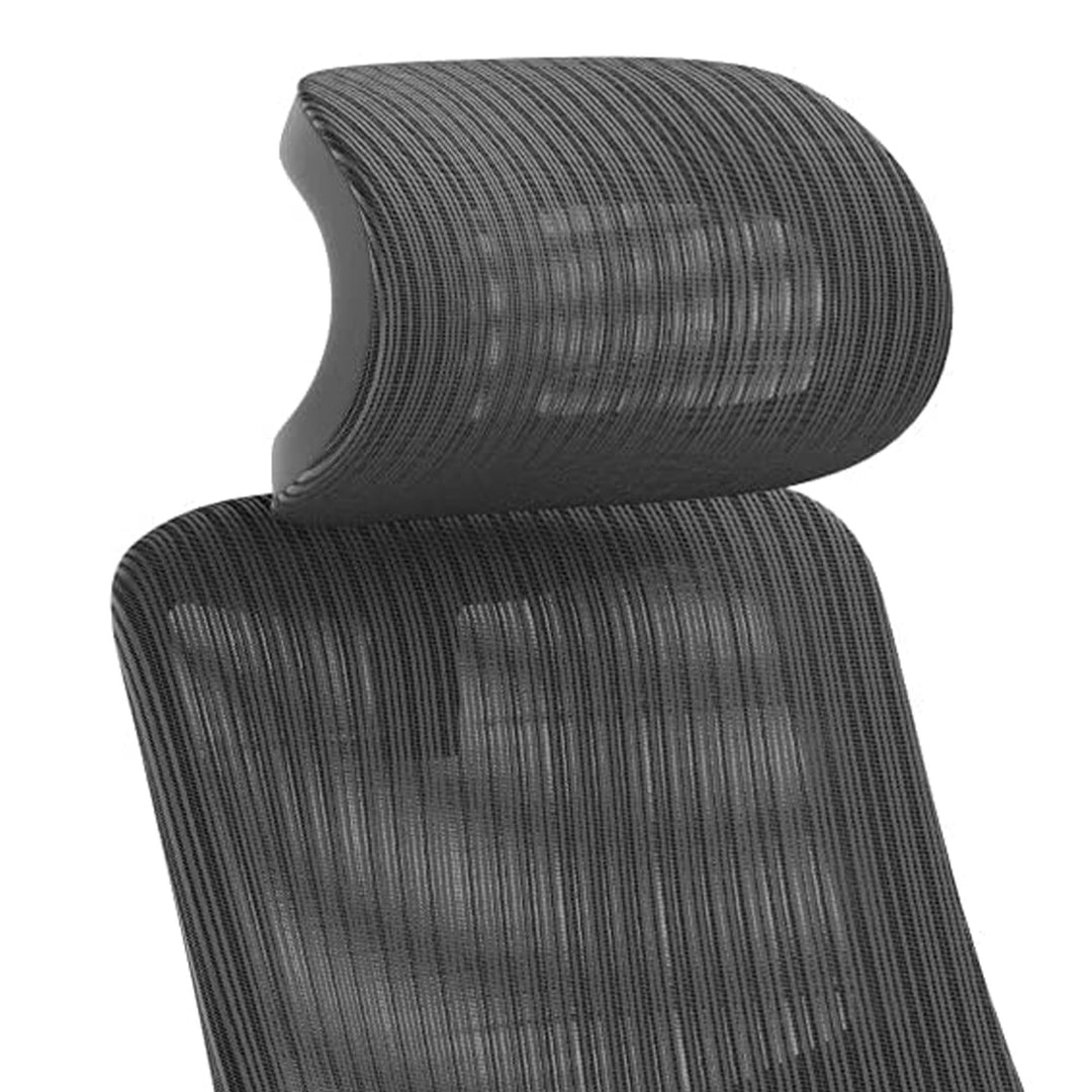 Truweo Adjustable Ergonomic Office Chair w/ Swivel Rollerblade Wheels, Black - VMInnovations