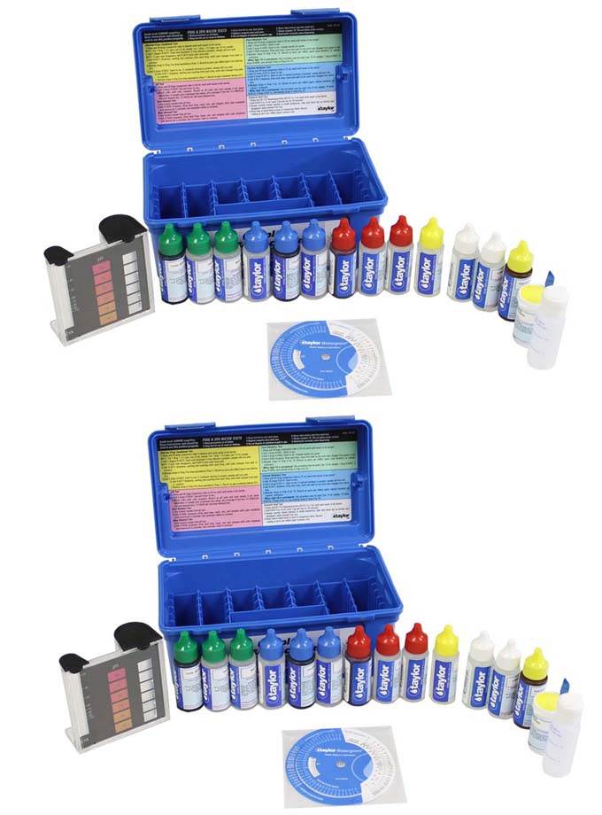2) TAYLOR K-2006 Complete Swimming Pool/Test Test Kit FAS-DPD Maintenance - VMInnovations