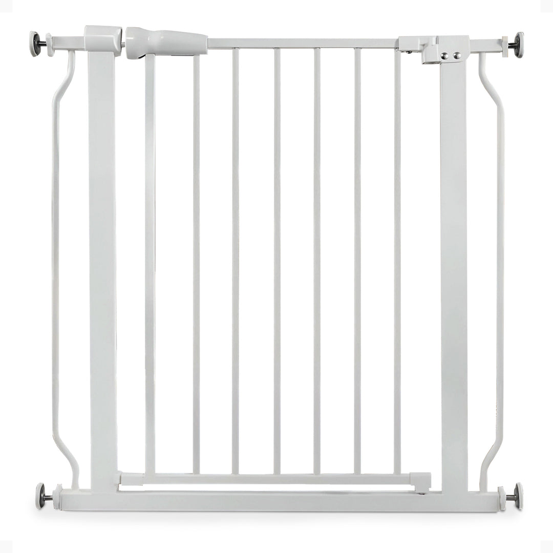 BalanceFrom Walk-Thru Safety Gate for Baby and Pets, White (Open Box)