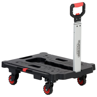 Magna Cart Foldable Hand Truck 300lb Platform Cart w/Extendable Handle(Open Box)