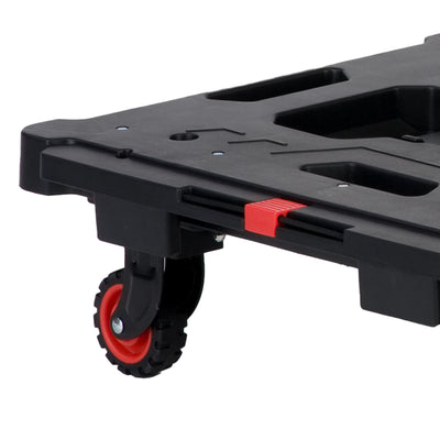 Magna Cart Foldable Hand Truck 300 lb Platform Push Cart with Extendable Handle