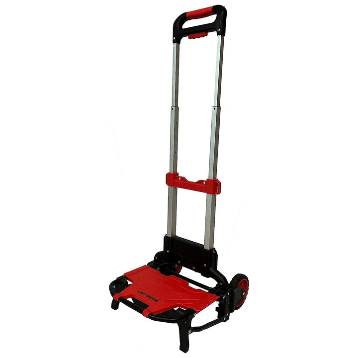 Magna Cart Durable 150lb Weight Capacity Foldable Hand Truck Cart w/ Bungee Cord