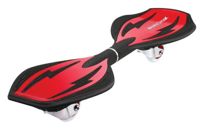 Razor RipStik Ripster Caster Board Skateboard (Red) - Open Box
