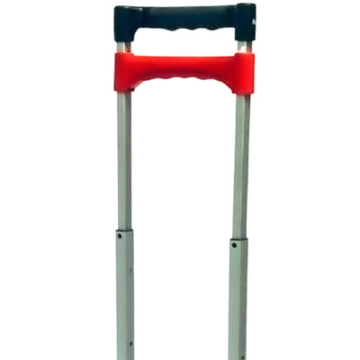 Magna Cart Stair Climbing 6 Wheel Folding Aluminum Hand Truck w/Tote Attachment