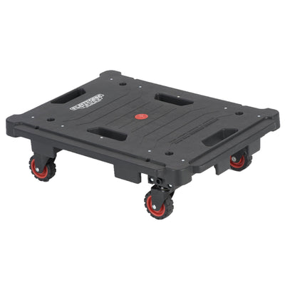 Magna Foldable Hand Truck 300lb Capacity Platform Cart, Black & Red (Open Box)