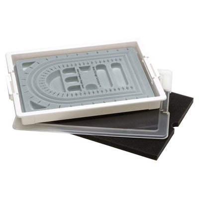 Bead Storage Solutions 4 Pc Work in Progress Bead Storage Tray, White (Open Box) - VMInnovations