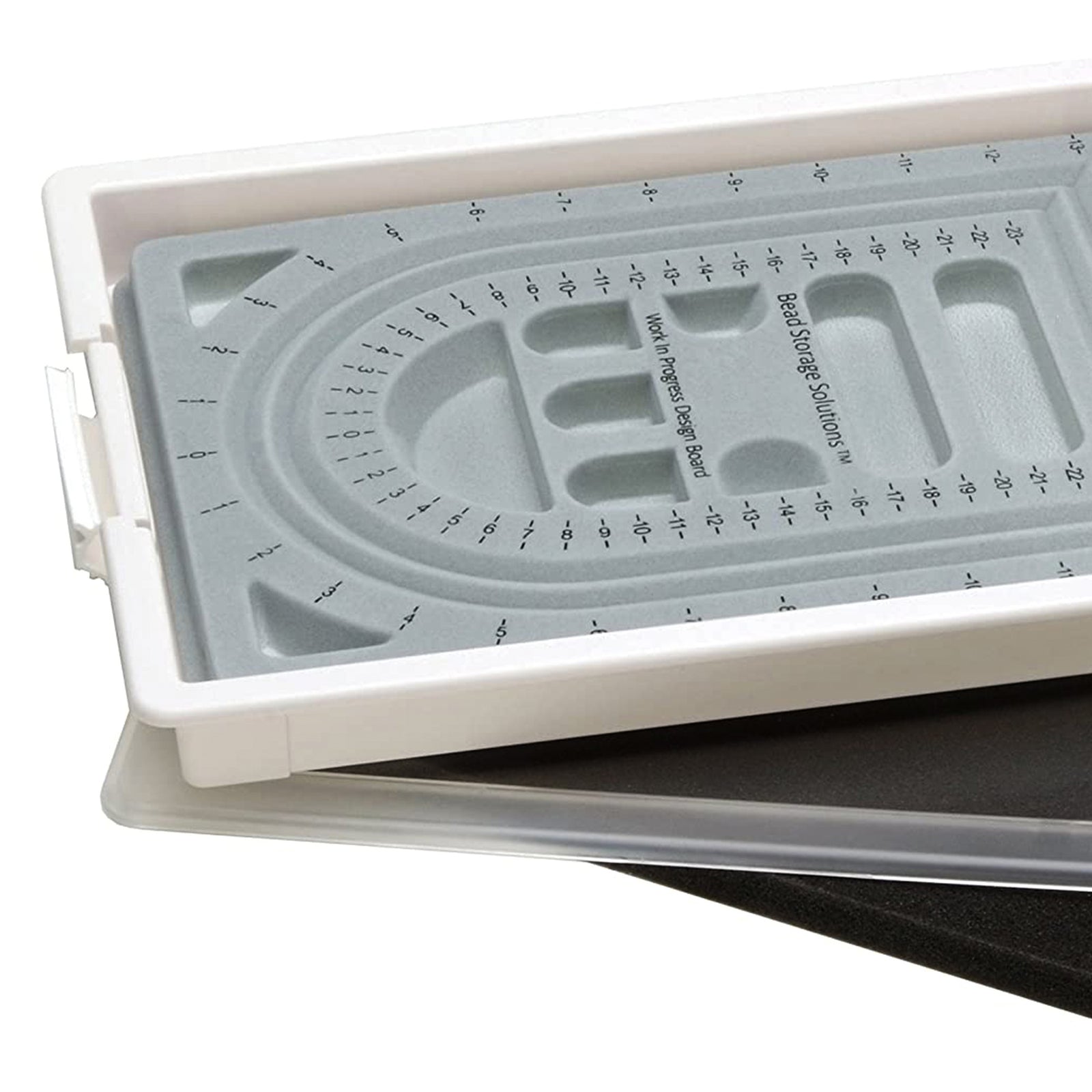 Bead Storage Solutions 4pc Work in Progress Bead Storage Tray, White (Used) - VMInnovations