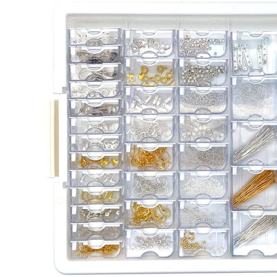 Bead Storage Solutions Elizabeth Ward 1,111pc Jewelry Findings Tray (Used) - VMInnovations