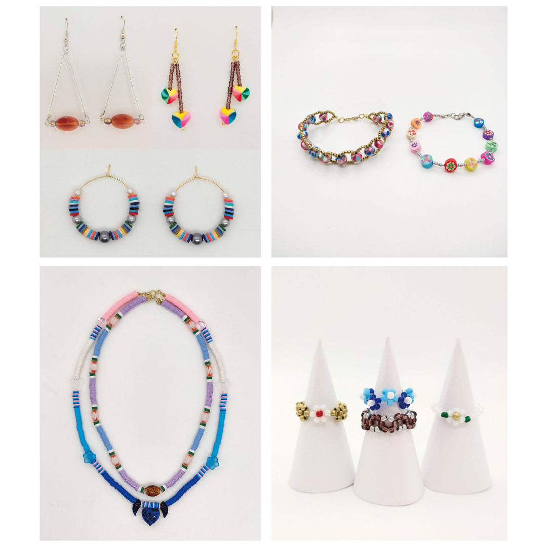 Bead Storage Solutions Elizabeth Ward Assorted Glass and Polymer Clay Bead Tray - VMInnovations