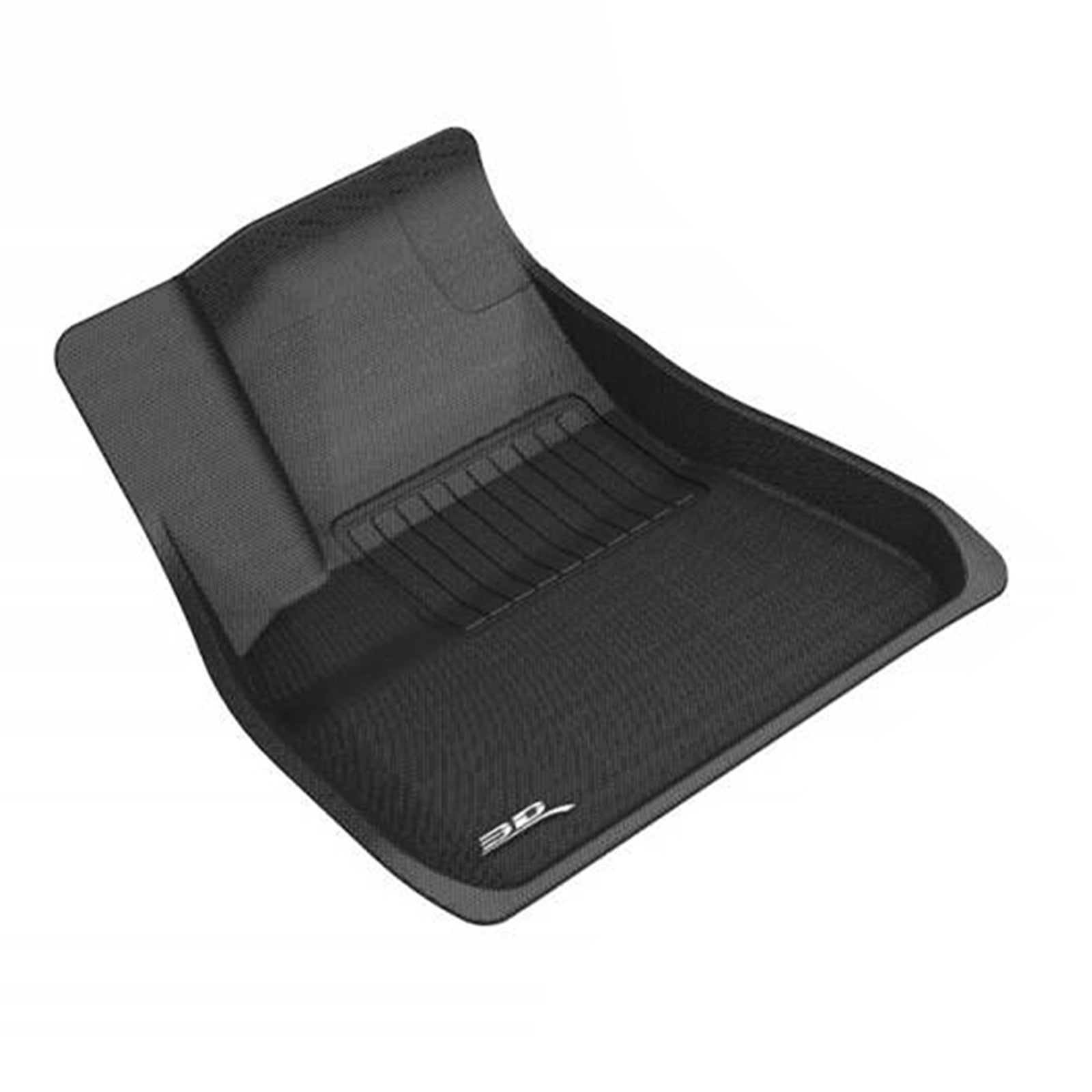 3D MAXpider Kagu Series Custom Floor Mat Set for 18'-19' Tesla 3 Models, Black - VMInnovations