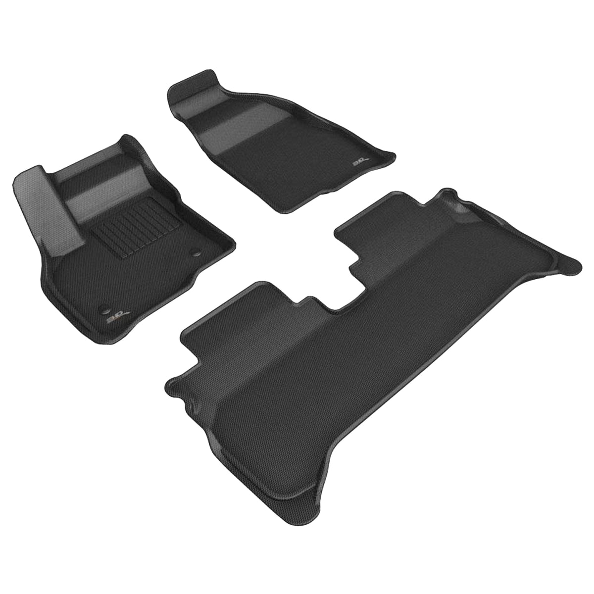 3D MAX Kagu Series Floor Mat Set for 22-23 Chevrolet Bolt EUV Models (Open Box)
