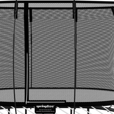 Springfree 6' x 9' Compact Backyard Trampoline w/ FlexiNet and Soft Edge (Used) - VMInnovations